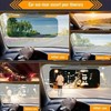 Dual Purpose Car Sun Visor - Anti Glare and High