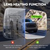 Passenger Right Side View Heated Mirror Glass with Backing Plate