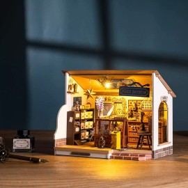 Rolife LED Dollhouse Miniature DIY House Kit Creative Room With Furniture Toys - Kiki's Magic Emporium