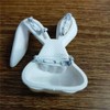 ulricar Brooch Pin Lapel Badge rock and roll Rabbit Plastic