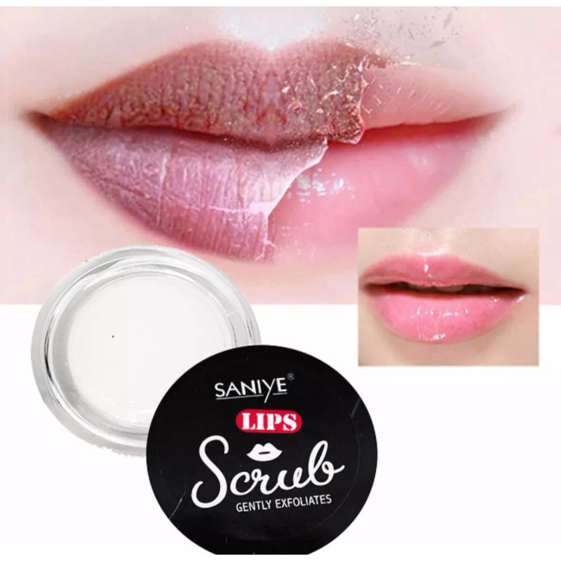 Saniye 4pzas Scrub Exfoliante Para Labios Suavemente Saniye Mayoreo