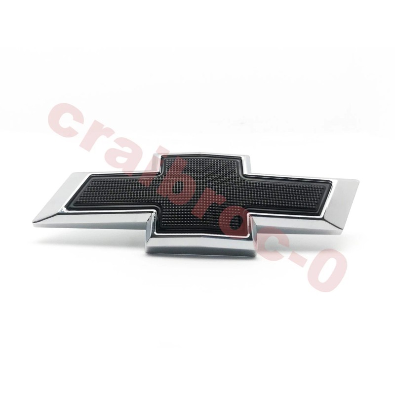 GM Front Small Black Chrome Bowtie for 2019-2023 Chevy Silverado