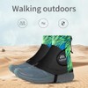 AONIJIE Outdoor Low Trail Gaiters Reflective Running Shoe Cover Protective