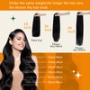 Easyouth Clip in Hair Extensions for Women Real Human Hair