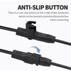 J-ZMQER 6.6ft Extension 2-Pin Sofa Recliner DC Output Cable Power