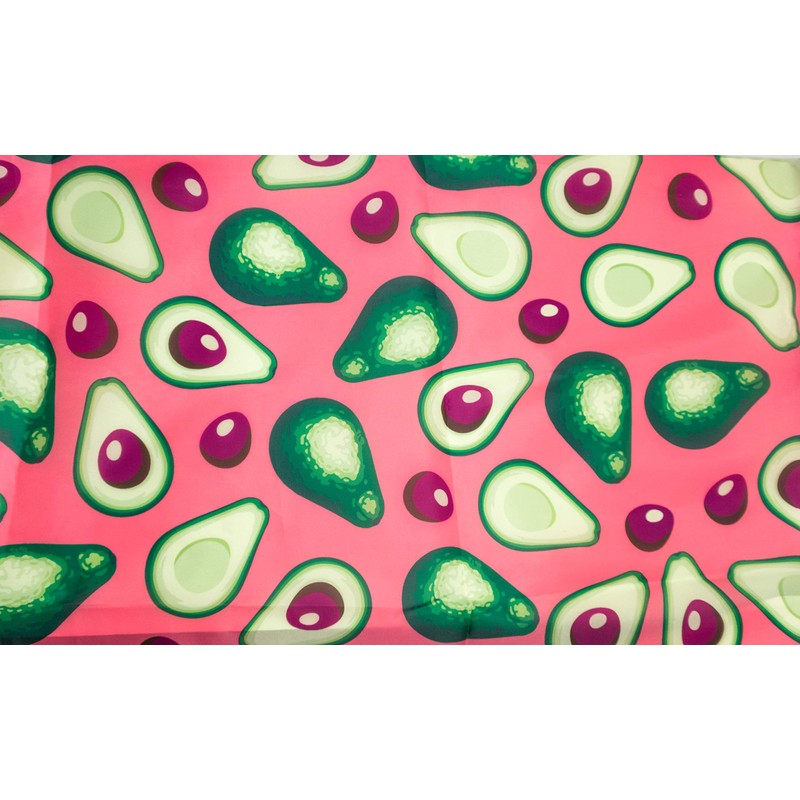 NERTHUS FIH 686 Shopping Bag, 100% Recycled Plastic, Avocados, 43