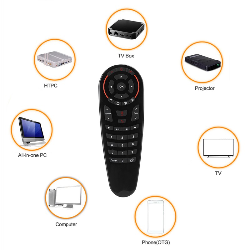 G30 Voice Remote Control 33 Key for Android Computer TV