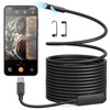 Anykit Dual Lens Endoscope Camera with Adjustable Lights, Type C