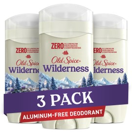 Old Spice Men's Deodorant Aluminum-Free Wilderness with Lavender, 3oz (Pack of 3)