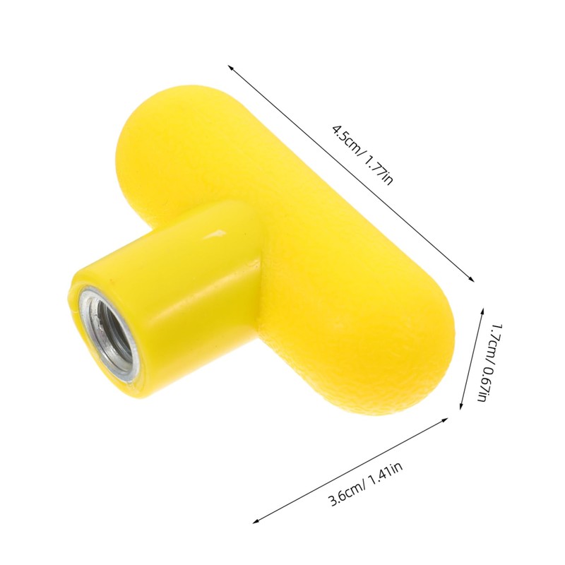 BESPORTBLE Gym Equipment Handle 2pcs Fitness Handles Ball Knob for