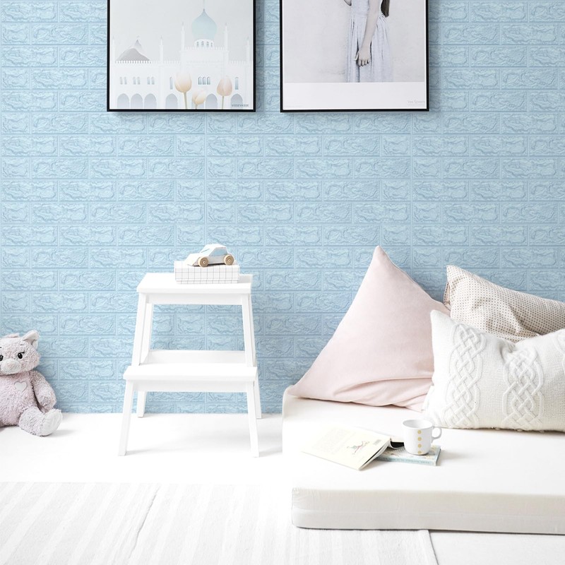 Art3d 64 Square Feet (Pack Of 11) Wall Panel Brick,