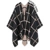 Moss Rose Women's Travel Gift Shawl Wrap Poncho Ruana Cape