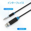 VENTION 6.5mm Male to XLR Female Audio Cable Black (10m)