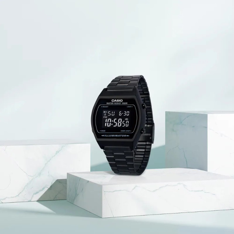 Reloj Vinatage B640wb-1bvt Unisex Negro Casio
