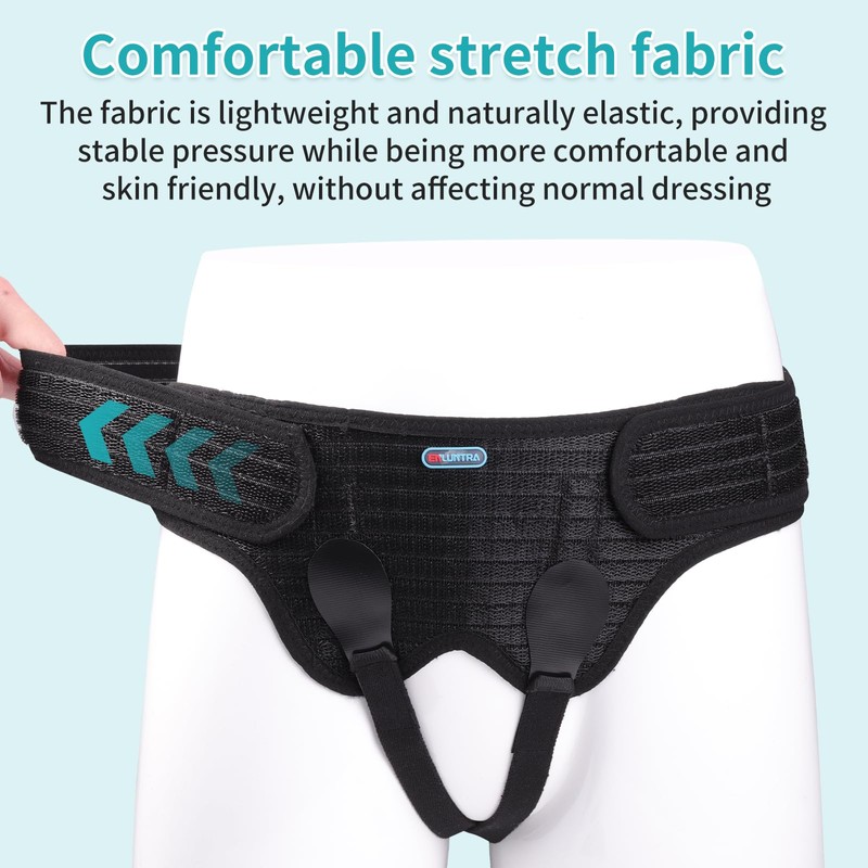 ENLUNTRA Upgraded Hernia Belt for Men & Women,Inguinal Hernia Support