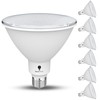 6 Pack High Power Outdoor PAR38 20W 250 Watt Equivalent