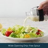 KITCHENDAO 2 in 1 Salad Dressing Shaker Container with Juicer,