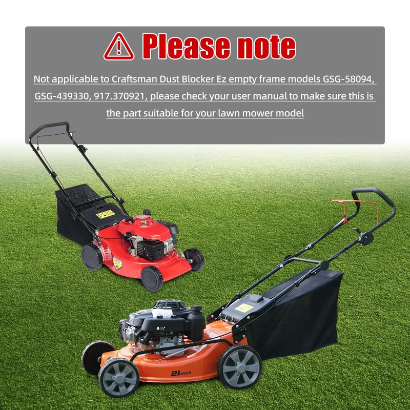 8B8B 964-04117A Lawnmower Grass Bag Replacement for Troy Bilt 21”