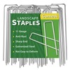 6 Inch Landscape Staples Galvanized 60 Pcs, Metal Garden Stakes