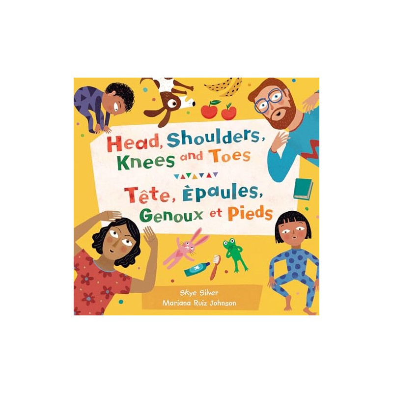 Head, Shoulders, Knees and Toes (Bilingual French & English) (Barefoot