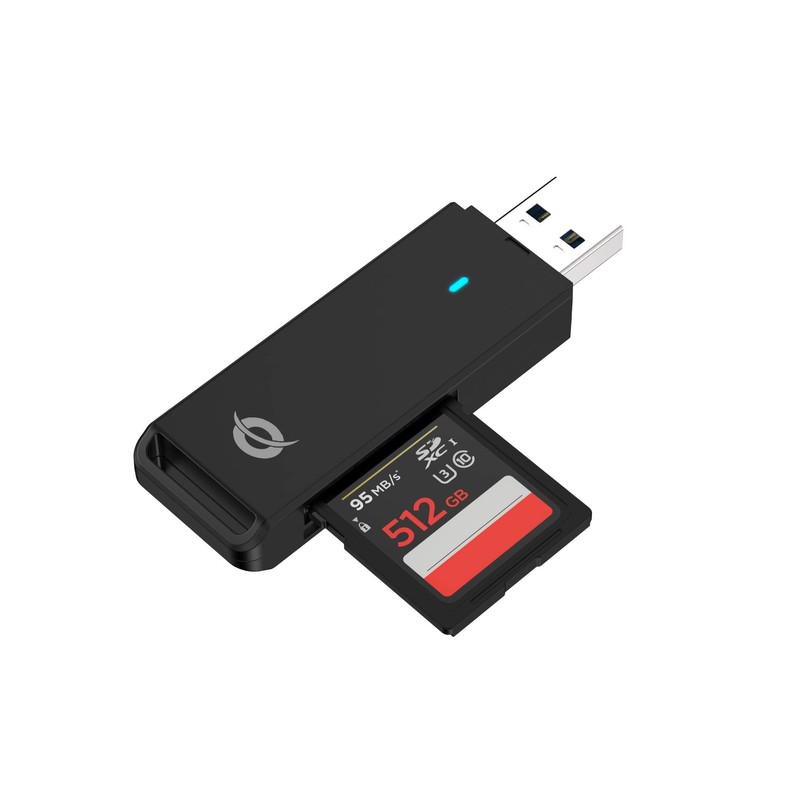 Conceptronic BIAN02B SD Card Reader USB 3.0 Black