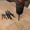Wood Drill Bit Set, 23 cm Long, Auger Drill Bit