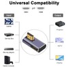 Danfetsoy HDMI 2.1 90 Dgree Adapter Low Profile, Vertical 90