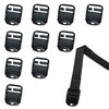 ZAHD 10 Pieces Bridge Buckle Strap Buckle Clamp Ladder Buckles