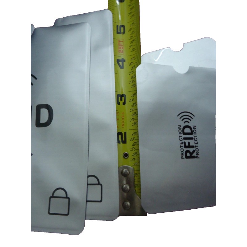 rfid 10- RFID Blocking Sleeves Credit Cards 2 Passports Protector