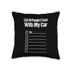 Funny Car Guy Gift - List Of People I Trust