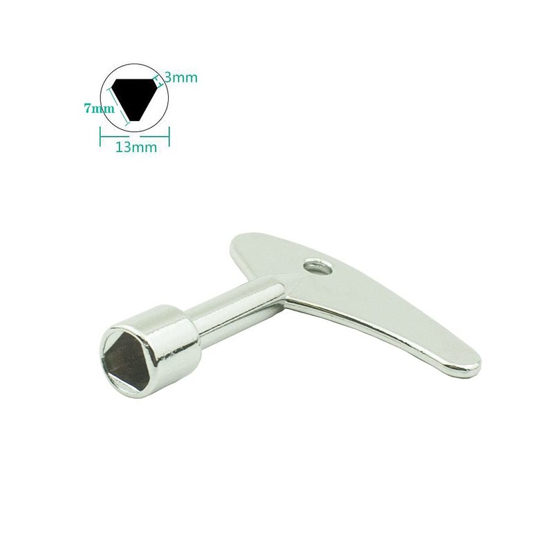 Triangle Key Garbage can, Triangle Key Key Utility Key Gas-Electric