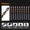 20Pcs Drywall Cutting Tools 1/4" Guide Point Cutting Bits,Drywall Bit