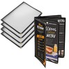 TAOLUE 4-PCS Menu Covers 8.5 x 11 Inch Menu-Holder -