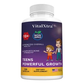 Cápsulas Vitalxtra Para El Crecimiento De Adolescentes