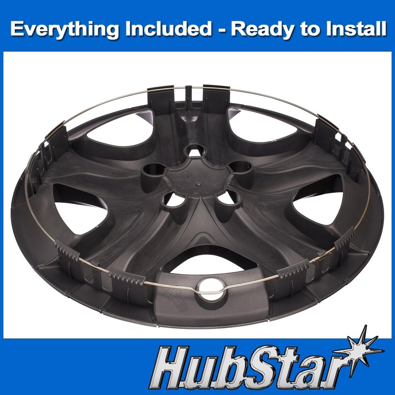 HubStar Hubcap Replacement for Toyota Rav4 2016, 2017, 2018, 17-inch