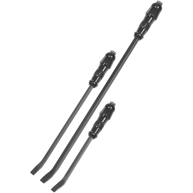 Pry Bar Set, 12", 17" and 25" Heavy Duty Pry