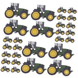 Operitacx Tractor Buttons Retro Button Buttons with Holes Vintage Sewing Buttons Jeans Button Blazer Buttons Sewing Buttons as Ornament Sweater Buttons Decorative Buttons Simple Wooden Jacket Pack of