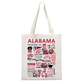 Zuo Bao Alabama Travel Bag Tuscaloosa City Lover Gift Alabama EST 1831 Shopping Bag for Travelers, Alabama