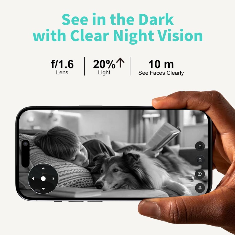 Alaga Security Camera for Home 3K, 5G and 2.4G WiFi,360°
