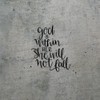 Decal Stickers of God is Within Her She Will Not