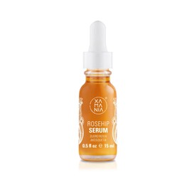XAMANIA Serum Facial Rosa Mosqueta 100% Orgánico. Skin Care Antimanchas, Anti-Edad, Reparador e Hidratante, Firmeza & Glow. 15 ml