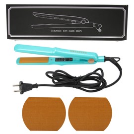 Hair Straightener Temperature Adjustable Hair Straightening Curling Flat Iron