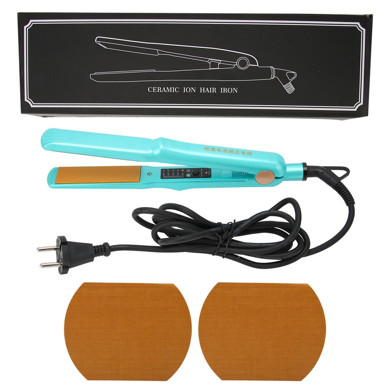 Hair Straightener Temperature Adjustable Hair Straightening Curling Flat Iron