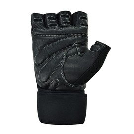 Send Sports Make or Break Professional Training Gym Gloves, GYM TRAINING BODYBUILDING WEIGHT LIFTING FITNESS WORKOUT STRAPS GLOVES (Large)