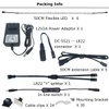 Litever Under Cabinet Light, 6 PCS 20 Inches Flexible LED