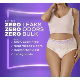 Unbranded Always Discreet Adult Incontinence Underwear for Women, L, 17 CT