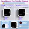 Toothbrush Sanitizer Case and Holders, DRMXBU Wall Mounted Toothbrush Holder