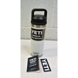 YETI Rambler 18oz Bottle with Chug Cap - White