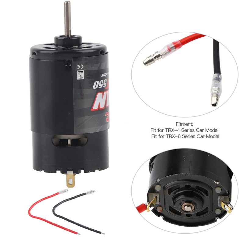 550 Brushed Motor High Precision Low Noise Motor Fit for