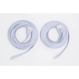 Litcessory Extension Cable for Cync [Formally C by GE] Smart Light Strips (10ft, 2 Pack, White)